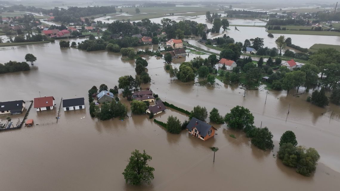 Powódź w Powiecie Dzierżoniowskim - stan na poniedziałek