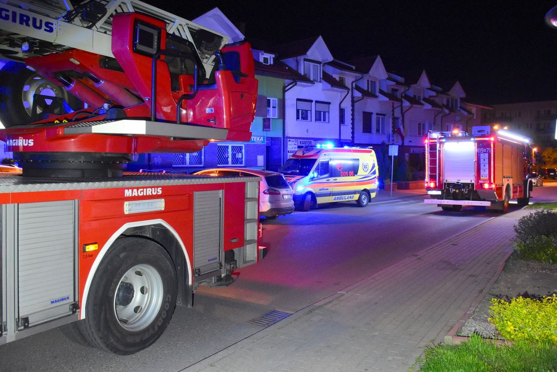 Pożar mieszkania w Bielawie