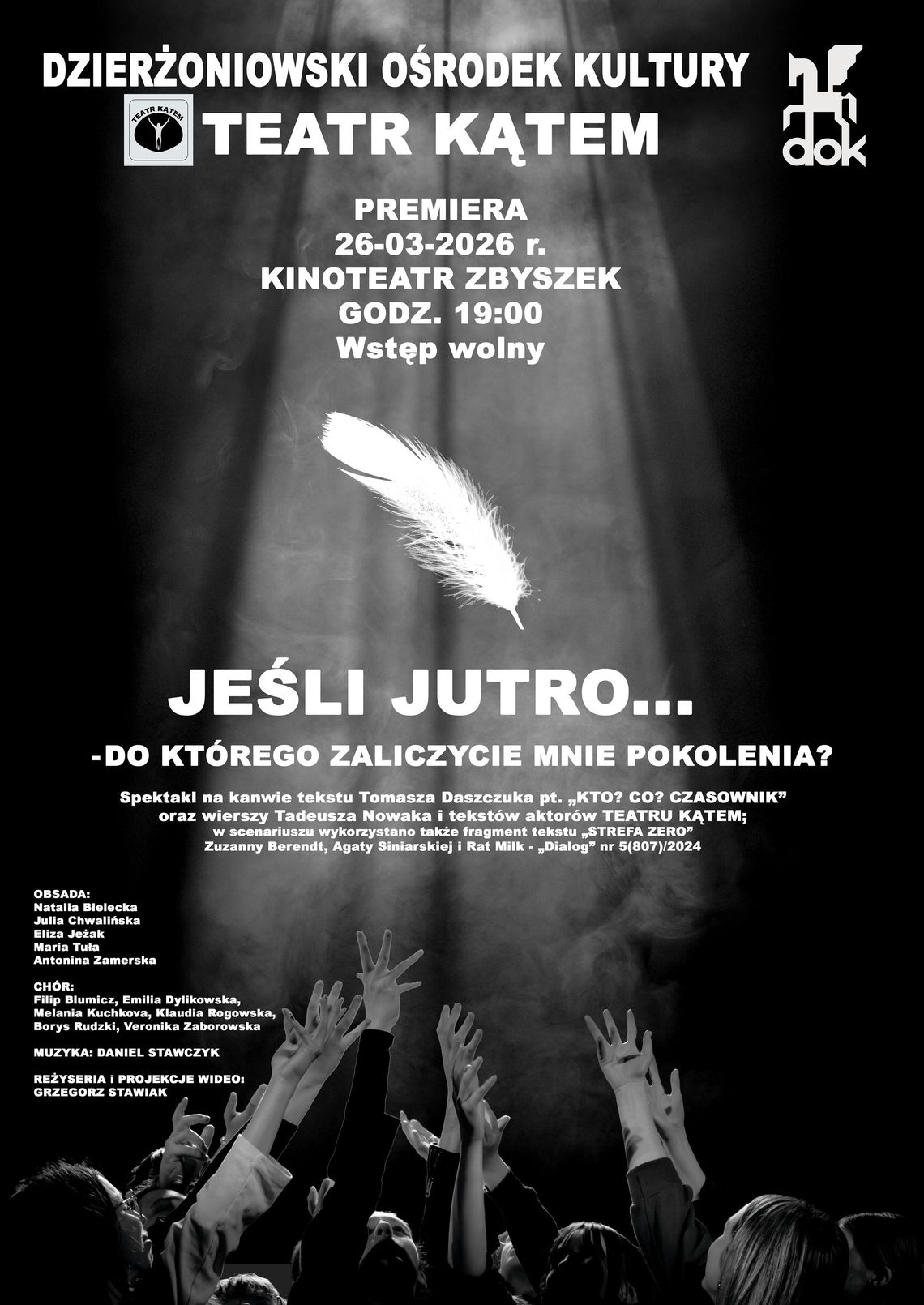 Premierowy spektakl Teatru Kątem