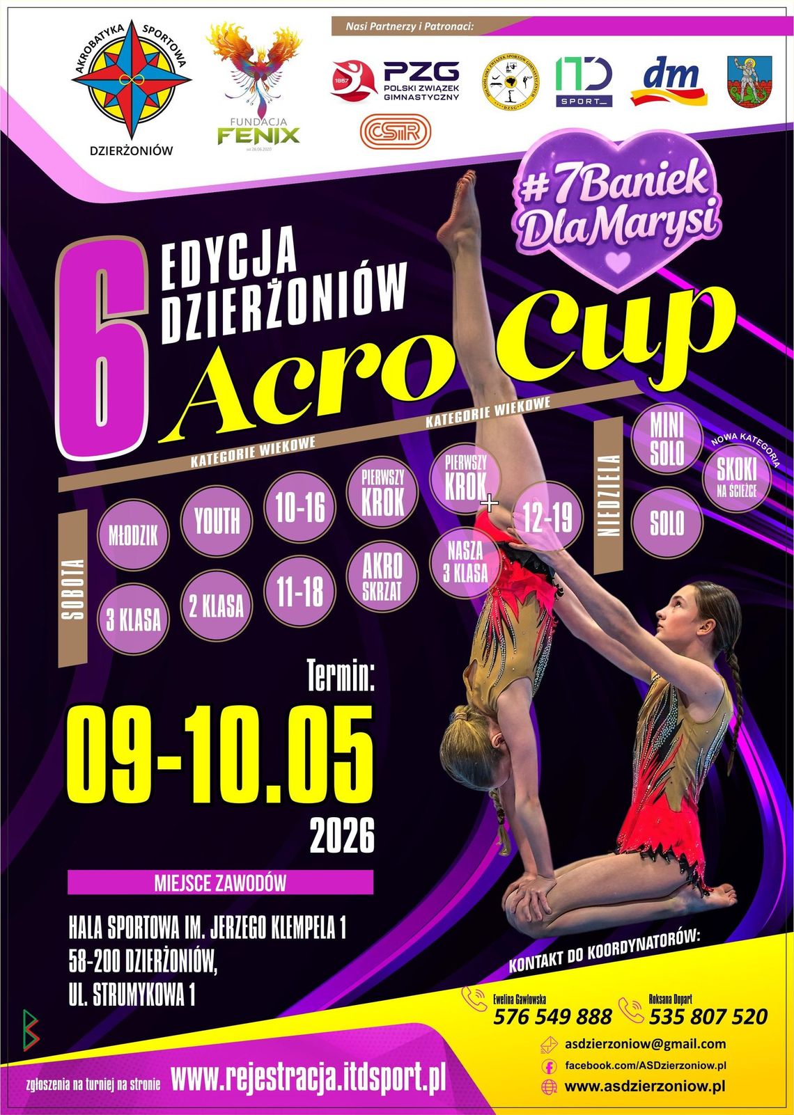 Przed nami 6 EDYCJA ACRO CUP DZIERŻONIÓW