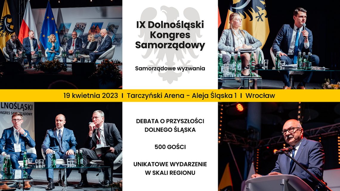 Przed nami dziewiąta edycja Dolnośląskiego Kongresu Samorządowego Przed nami dziewiąta edycja Dolnośląskiego Kongresu Samorządowego