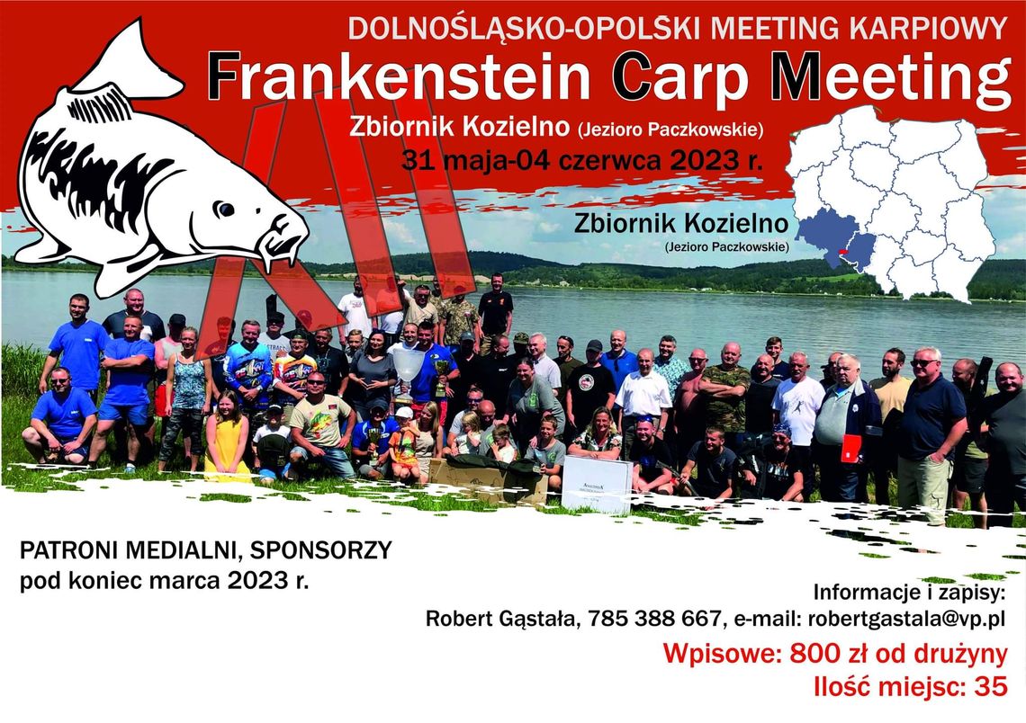 Przed nami XII Dolnośląsko-Opolski Meeting Karpiowy