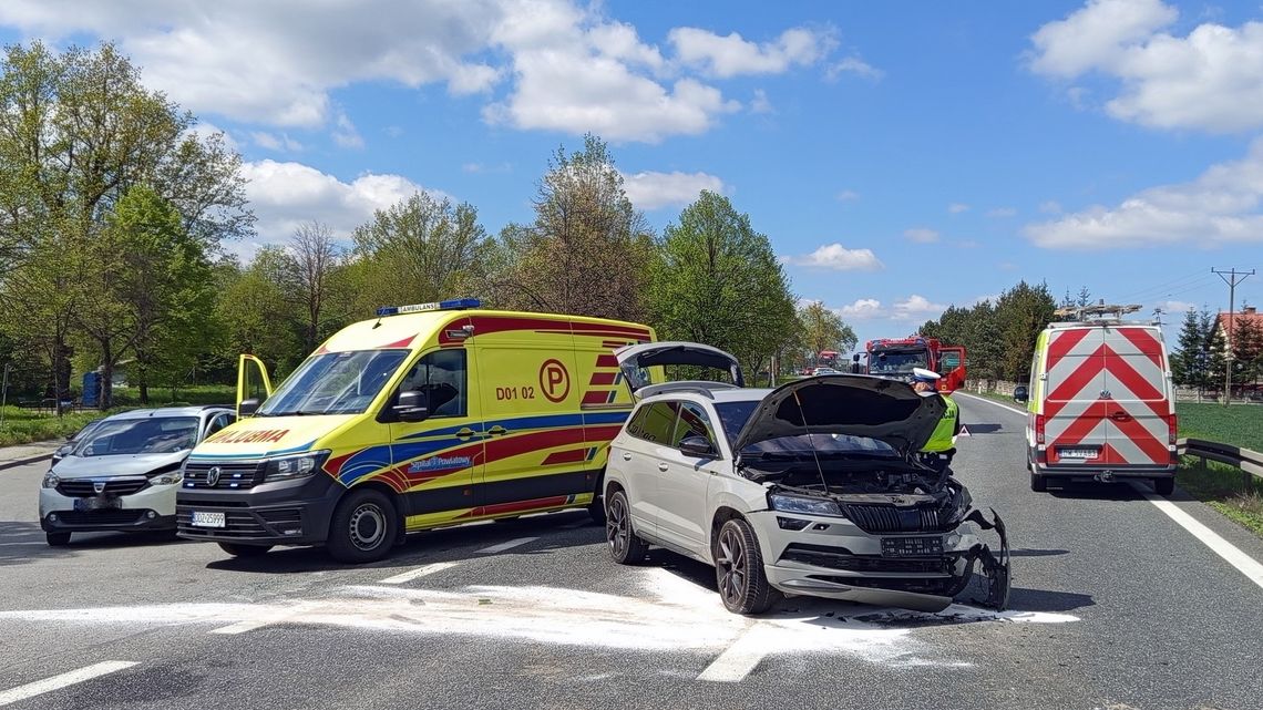 Przerzeczyn Zdrój, zderzenie osobówek na "Ósemce"