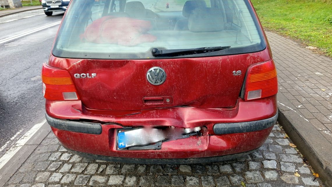 Radzików, najechanie na "ósemce"