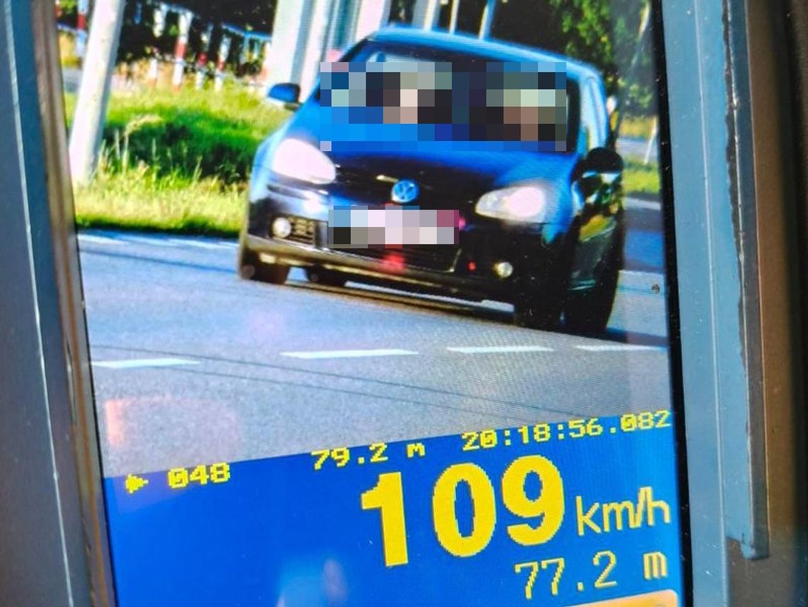 Ratajno. Ponad 100 km/h w obszarze zabudowanym