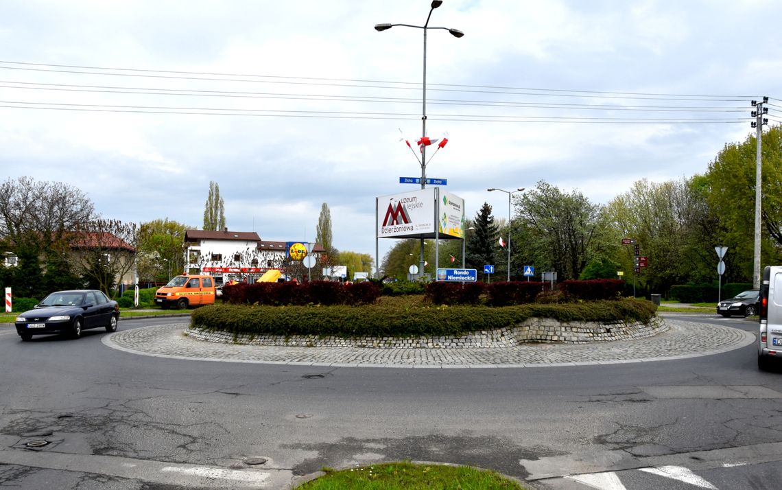 REMONT NA RONDZIE NIEMIECKIM W DZIERŻONIOWIE