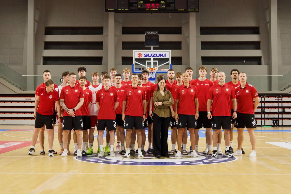 Reprezentacja Polski U20 w koszykówce mężczyzn trenuje w Aqua Zdrój Wałbrzych Reprezentacja Polski U20 w koszykówce mężczyzn trenuje w Aqua Zdrój Wałbrzych