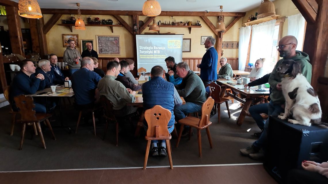Rozmawiali o strategii rozwoju Strefy MTB Sudety