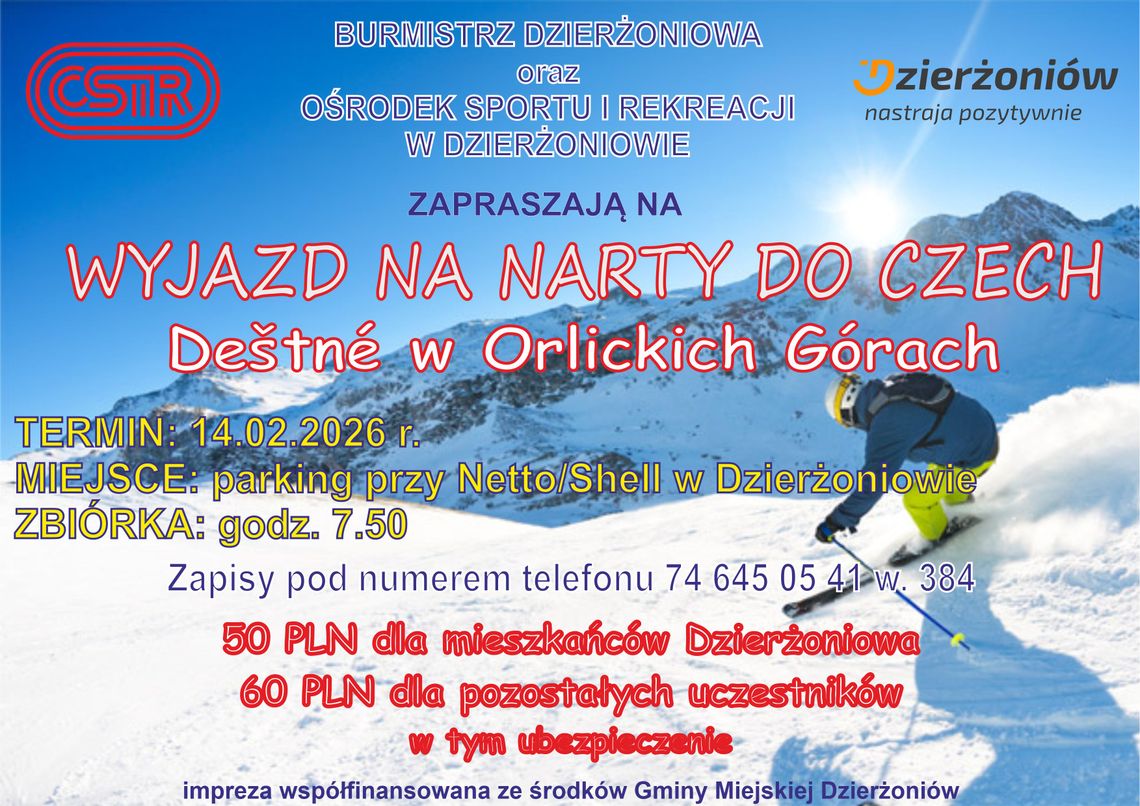 Rozpocznij ferie aktywnie – wyjazd na narty do Czech! Rozpocznij ferie aktywnie – wyjazd na narty do Czech!