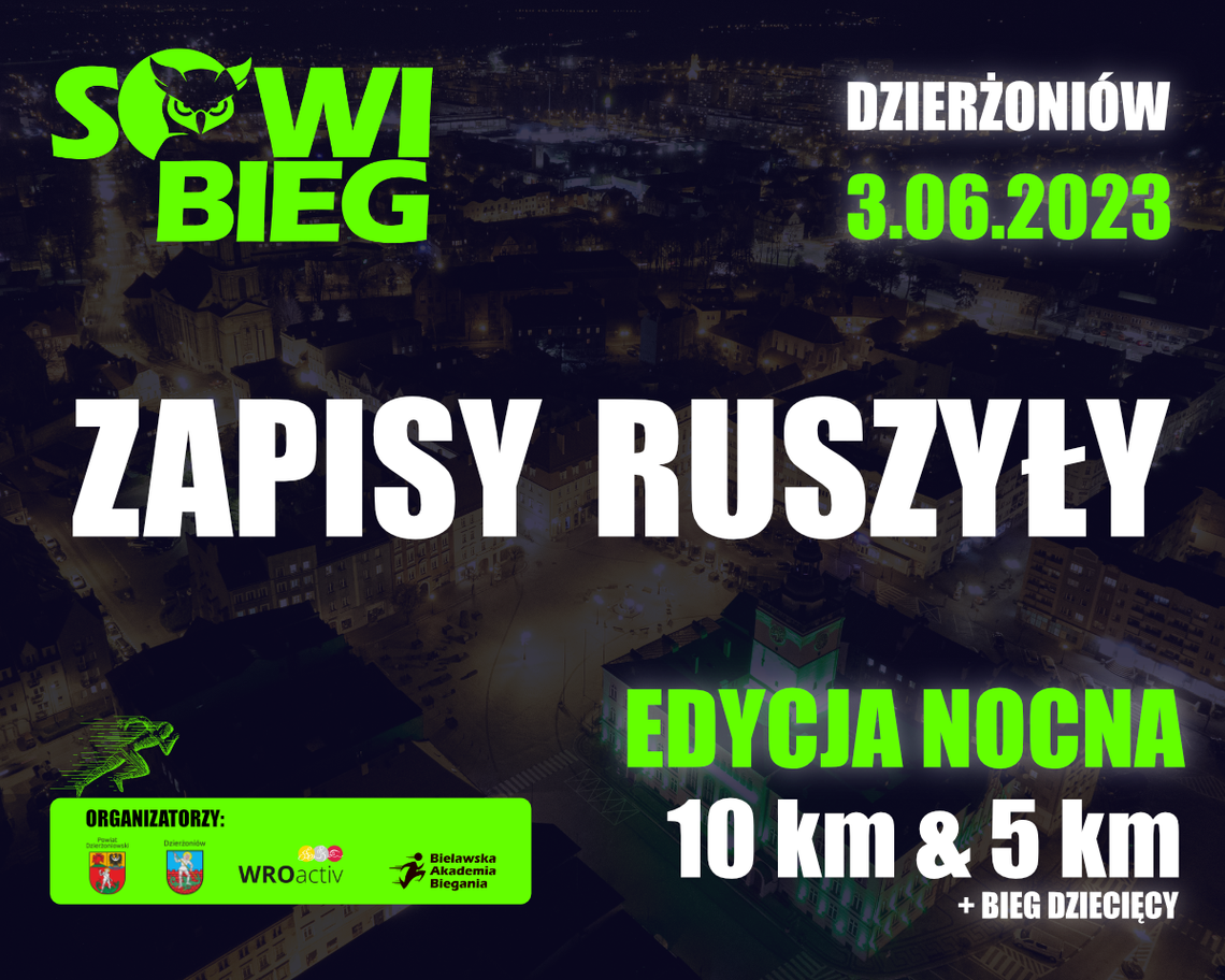 Ruszyły zapisy na nocną edycję Sowiego Biegu