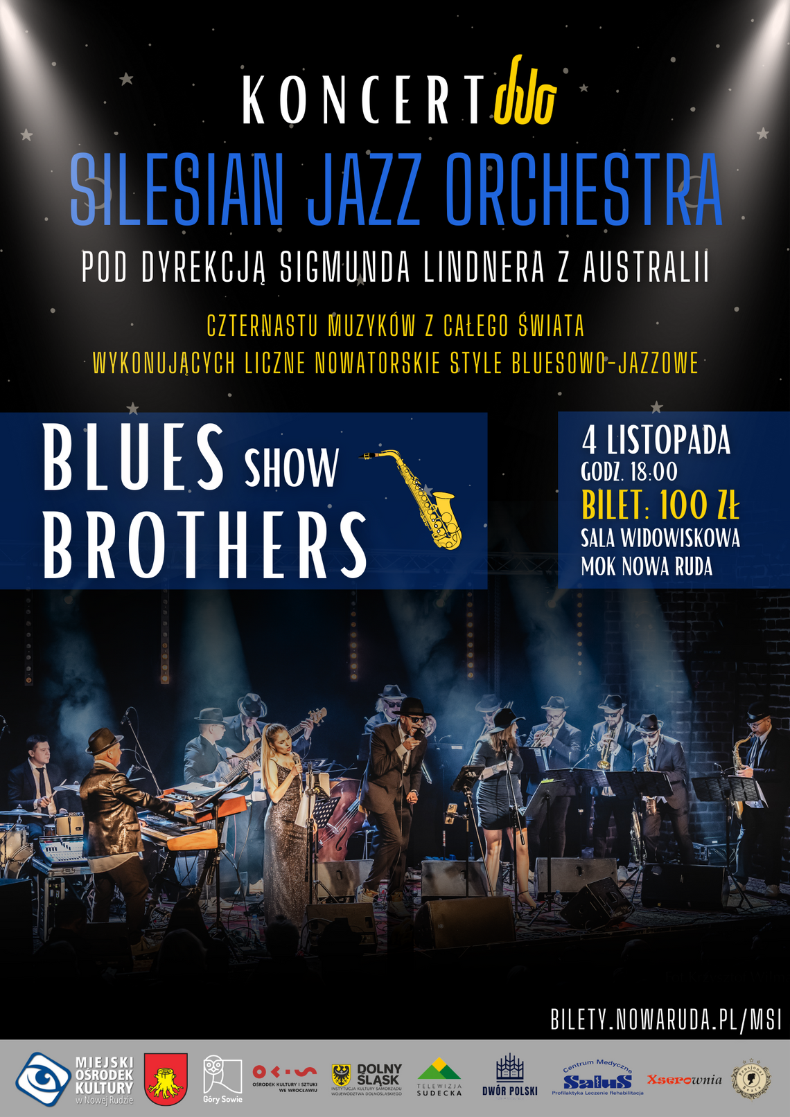 Silesian Jazz Orchestra wystąpi w Nowej Rudzie