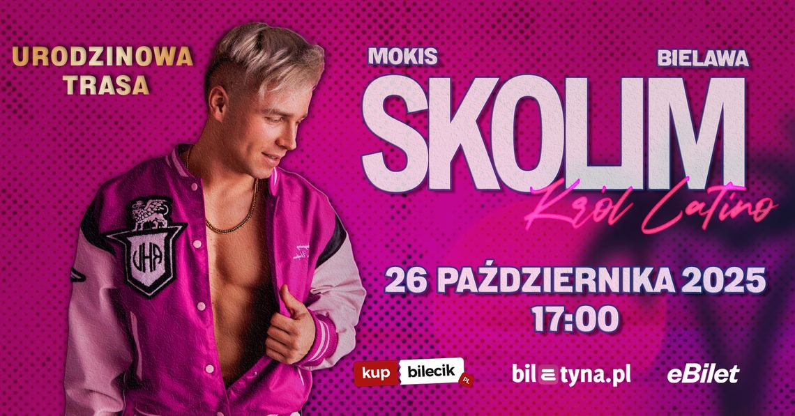 „Skolim rozgrzeje Bielawę! Urodzinowy koncert Króla Latino już 26 października”