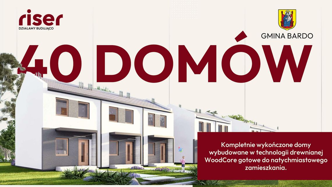 ,,Słoneczna Przystań’’ w Bardzie – nowe mieszkania komunalne w budowie!