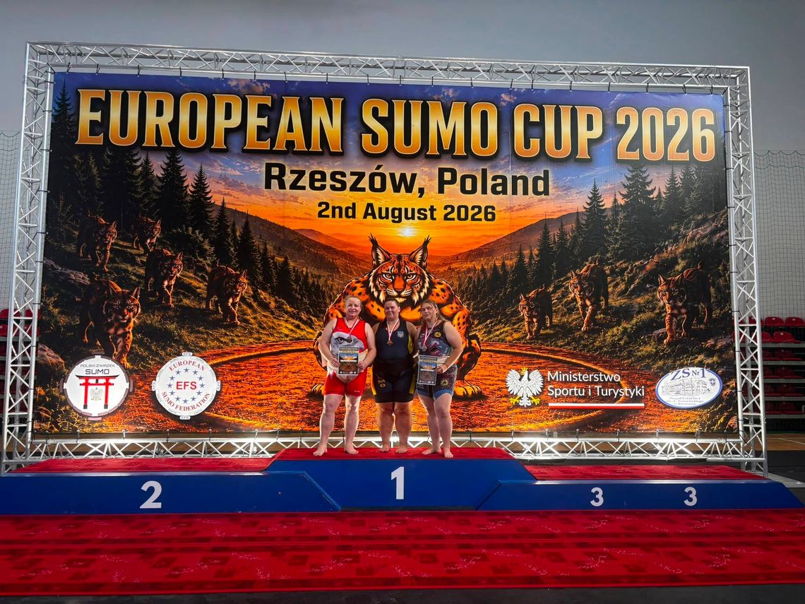Smaczyńska i Stec z medalami Pucharu Europy Seniorek w Sumo Smaczyńska i Stec z medalami Pucharu Europy Seniorek w Sumo