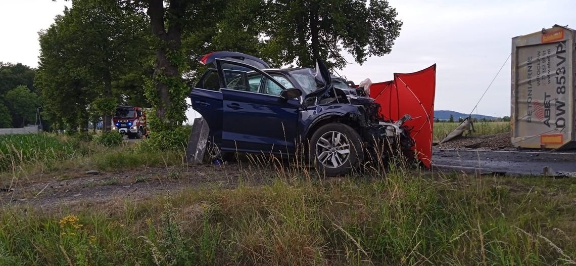 Śmiertelny wypadek na wysokości Nowizny. Droga całkowicie zablokowana!