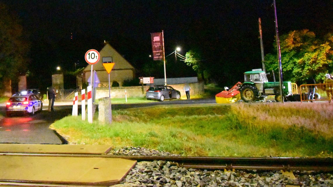 Śmiertelny wypadek po zderzeniu z ciągnikiem