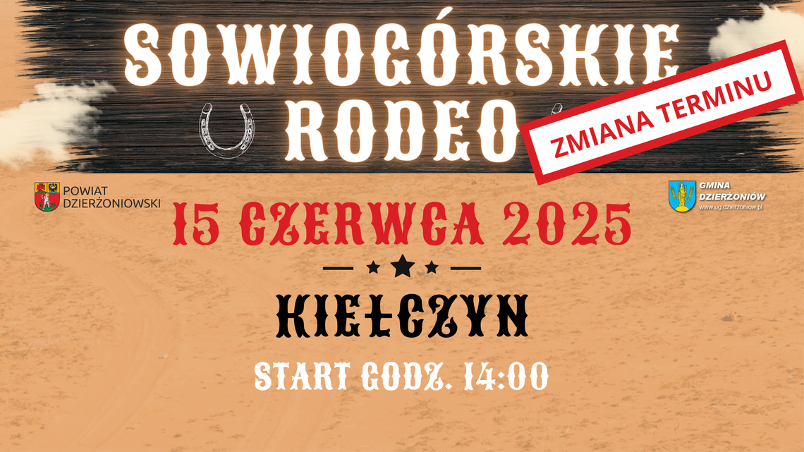 Sowiogórskie Rodeo – zmiana terminu