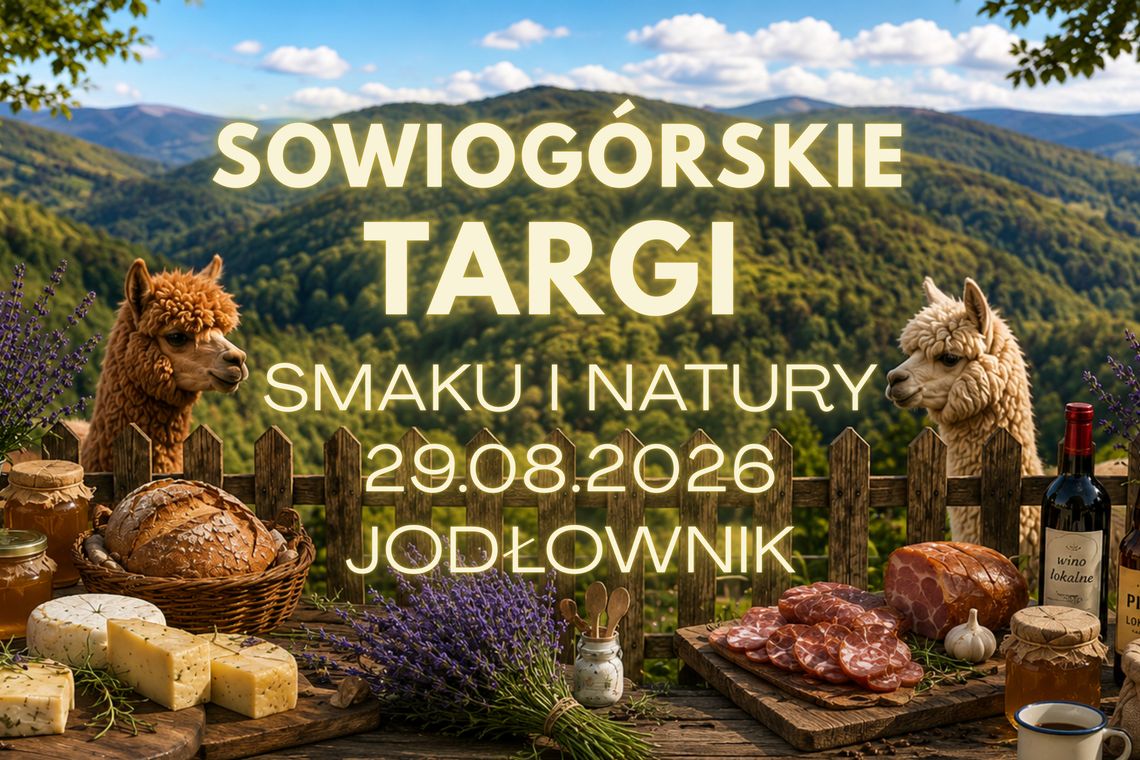 Sowiogórskie Targi Smaku i Natury w Jodłowniku już w sobotę Sowiogórskie Targi Smaku i Natury w Jodłowniku już w sobotę