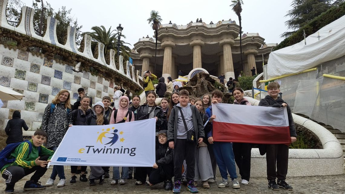 SP 9 z Dzierżoniowa w partnerskiej szkole Escola Antoni Brusi