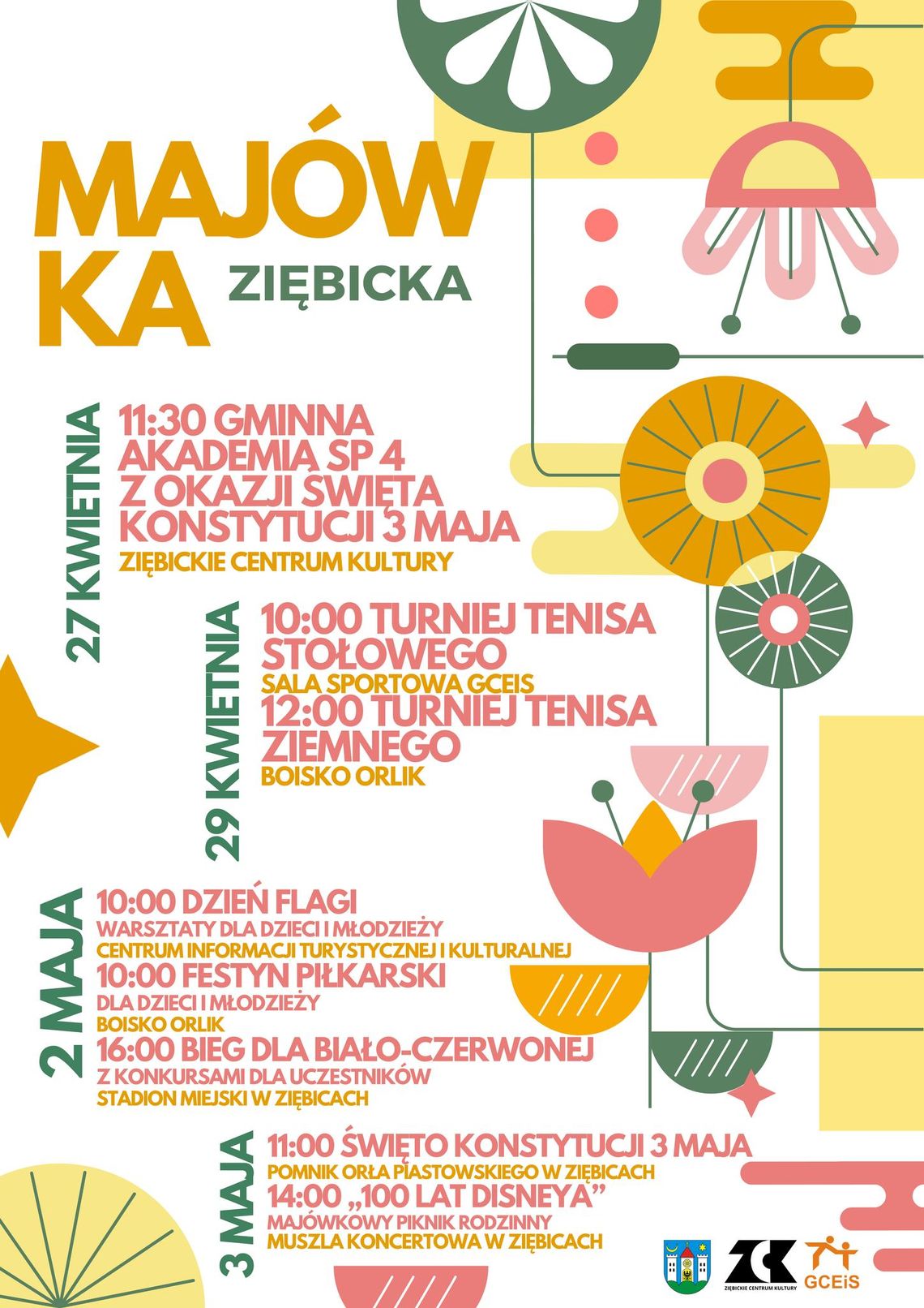 Spędź MAJÓWKĘ w Ziębicach! Spędź MAJÓWKĘ w Ziębicach!