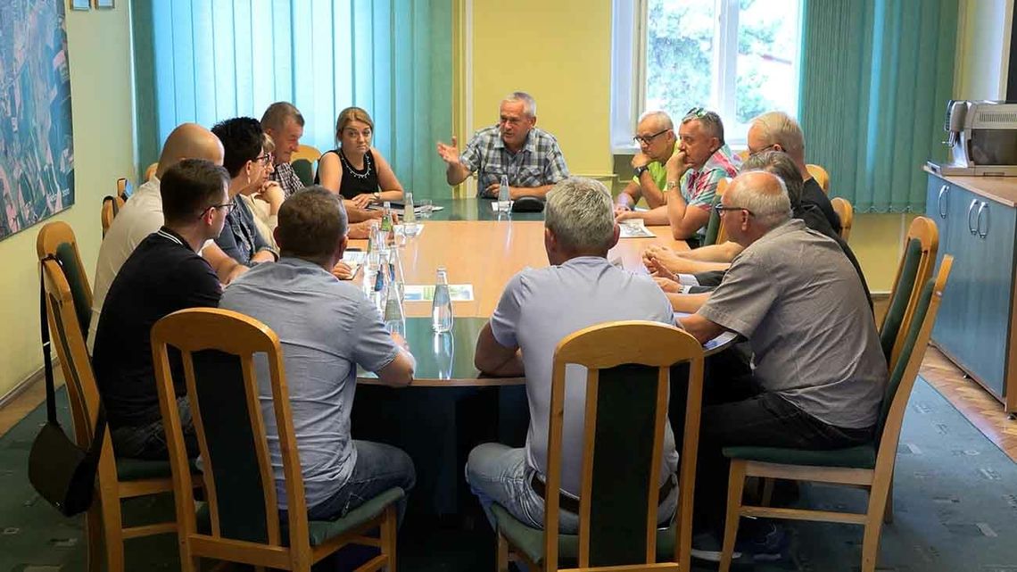 Spotkanie radnych Bielawy w sprawie budowy instalacji odzysku energii w Bielawie