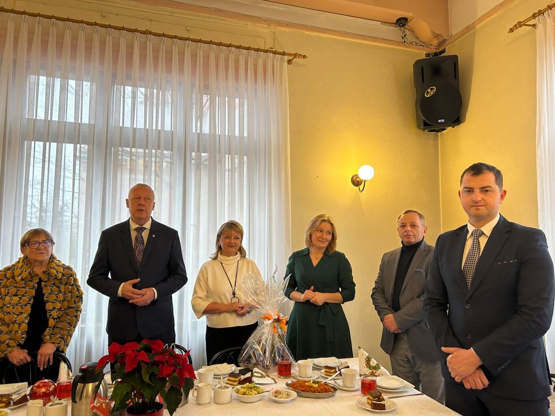 Spotkanie wigilijne Polskiego Związku Niewidomych w Dzierżoniowie