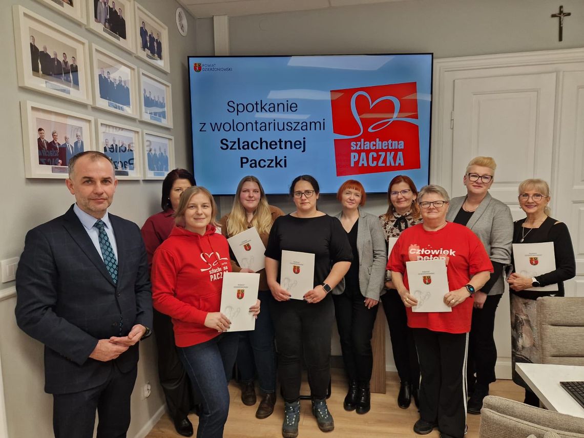 Spotkanie z wolontariuszami Szlachetnej Paczki