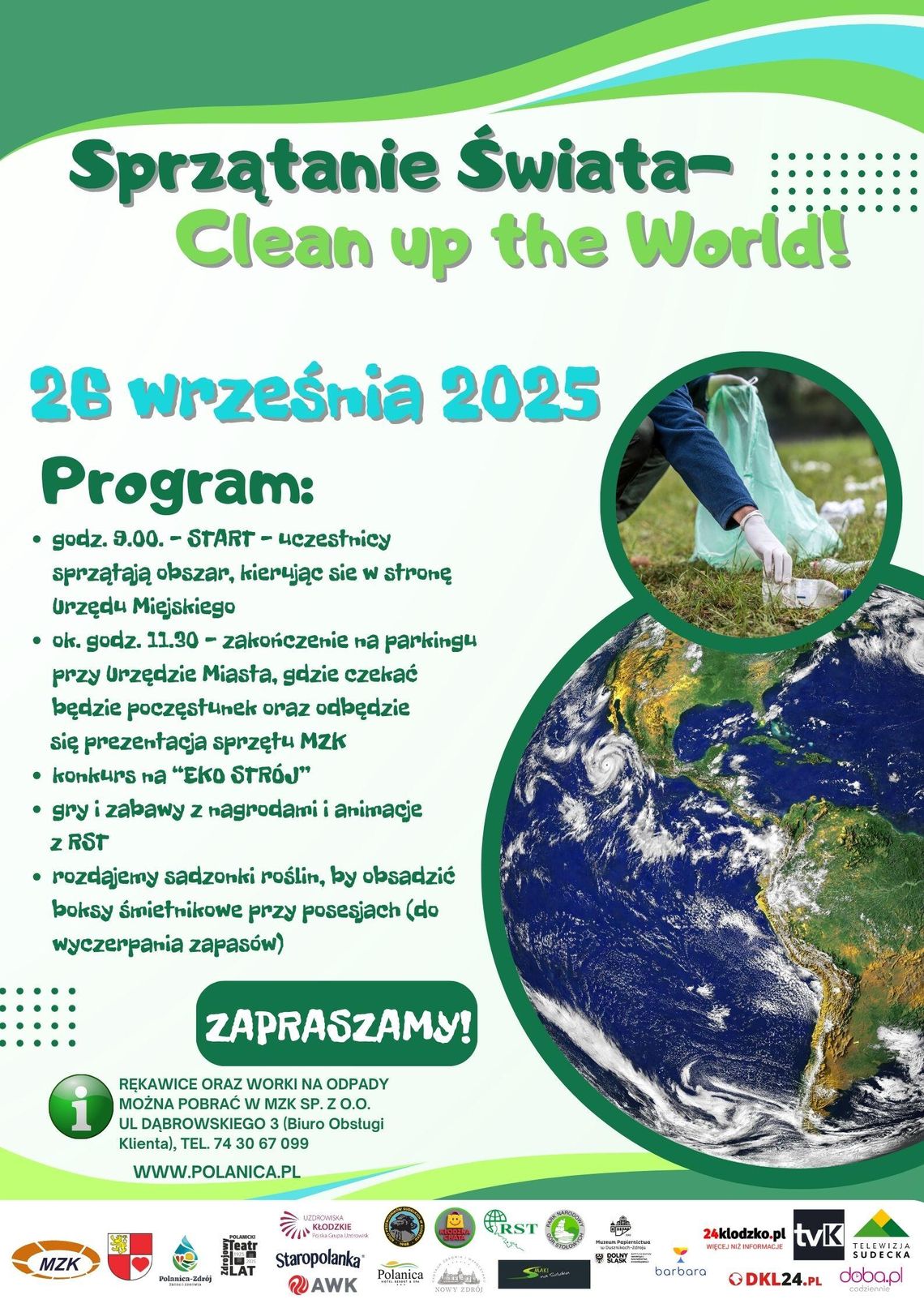 Sprzątanie Świata – Clean Up the World w Polanicy!