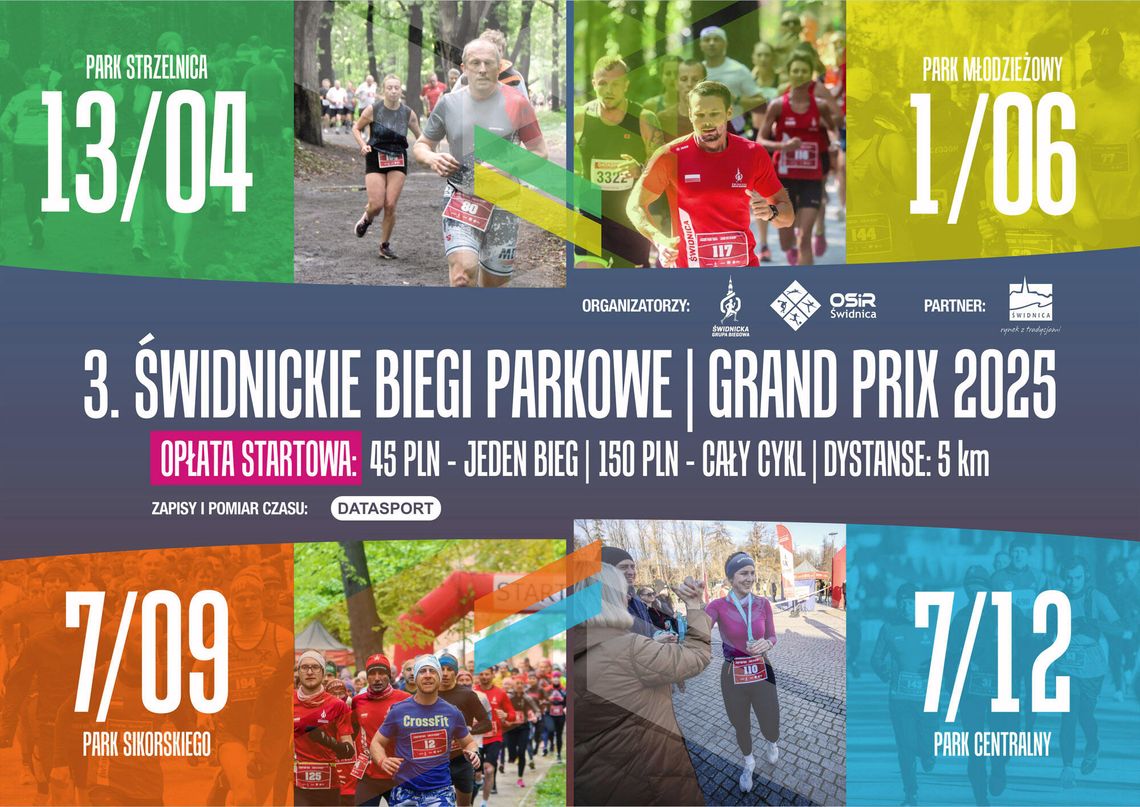 Startują III Świdnickie Biegi Parkowe Grand Prix