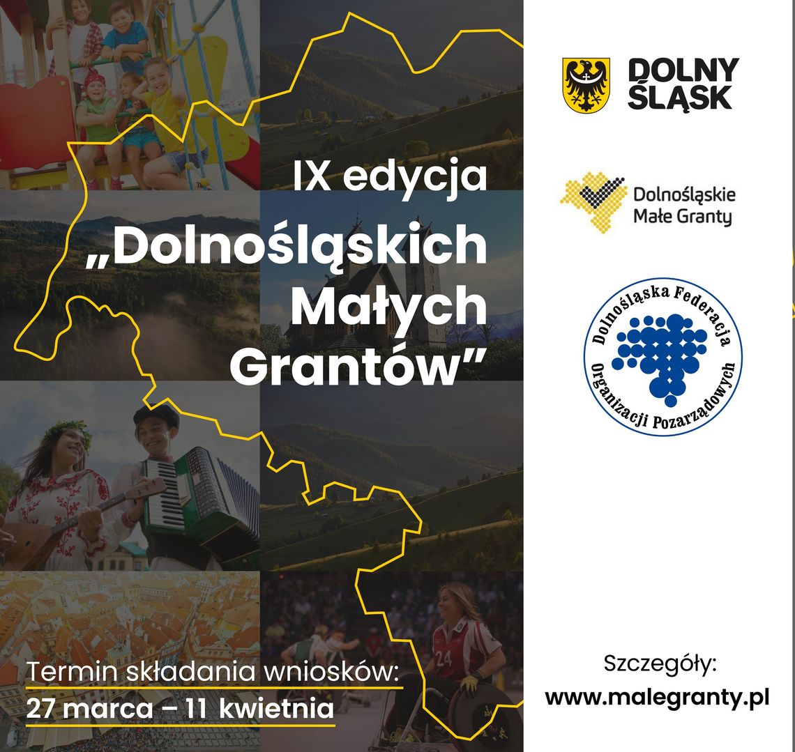 Startuje IX edycja Dolnośląskich Małych Grantów