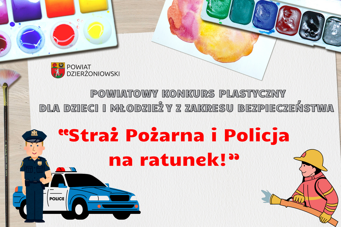 Straż Pożarna i Policja – na ratunek!