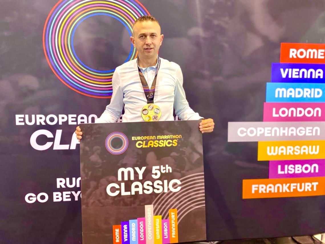 Strzeliński policjant jednym z 8 Polaków którzy zdobyli Koronę Maratonów Europy! Strzeliński policjant jednym z 8 Polaków którzy zdobyli Koronę Maratonów Europy!