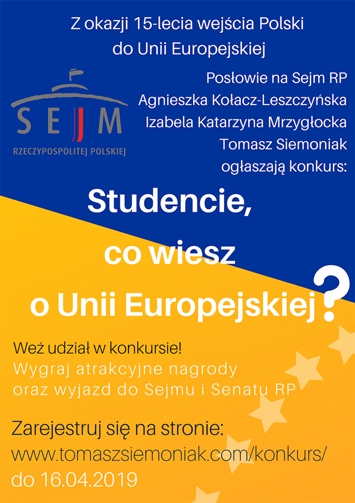 STUDENCIE, CO WIESZ O UNII EUROPEJSKIEJ?