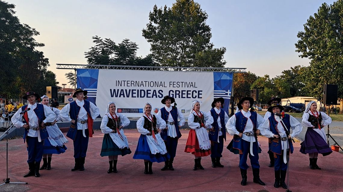 Sukces Zespołu „Poloneziaki” na Festiwalu w Grecji