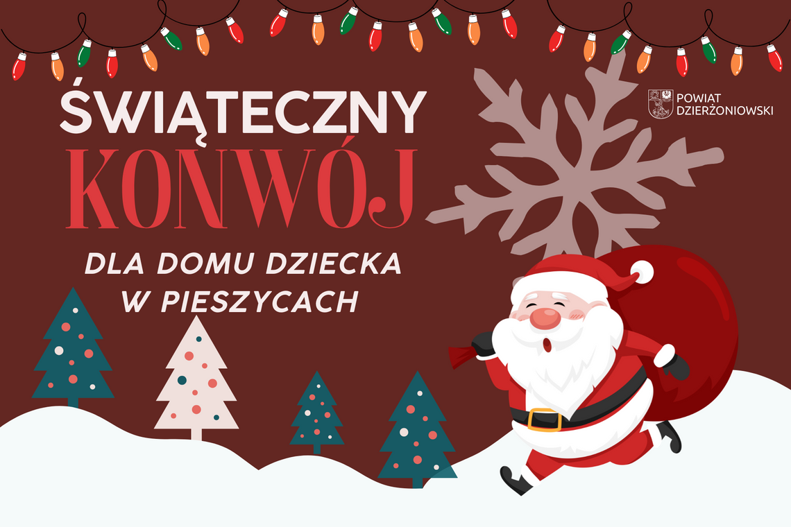 Świąteczny Konwój dla Domu Dziecka w Pieszycach