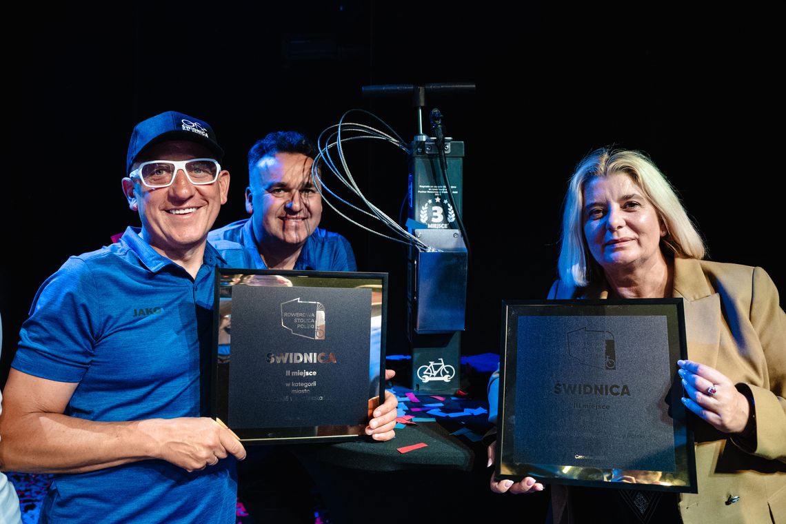 Świdnica na podium Rowerowej Stolicy Polski!