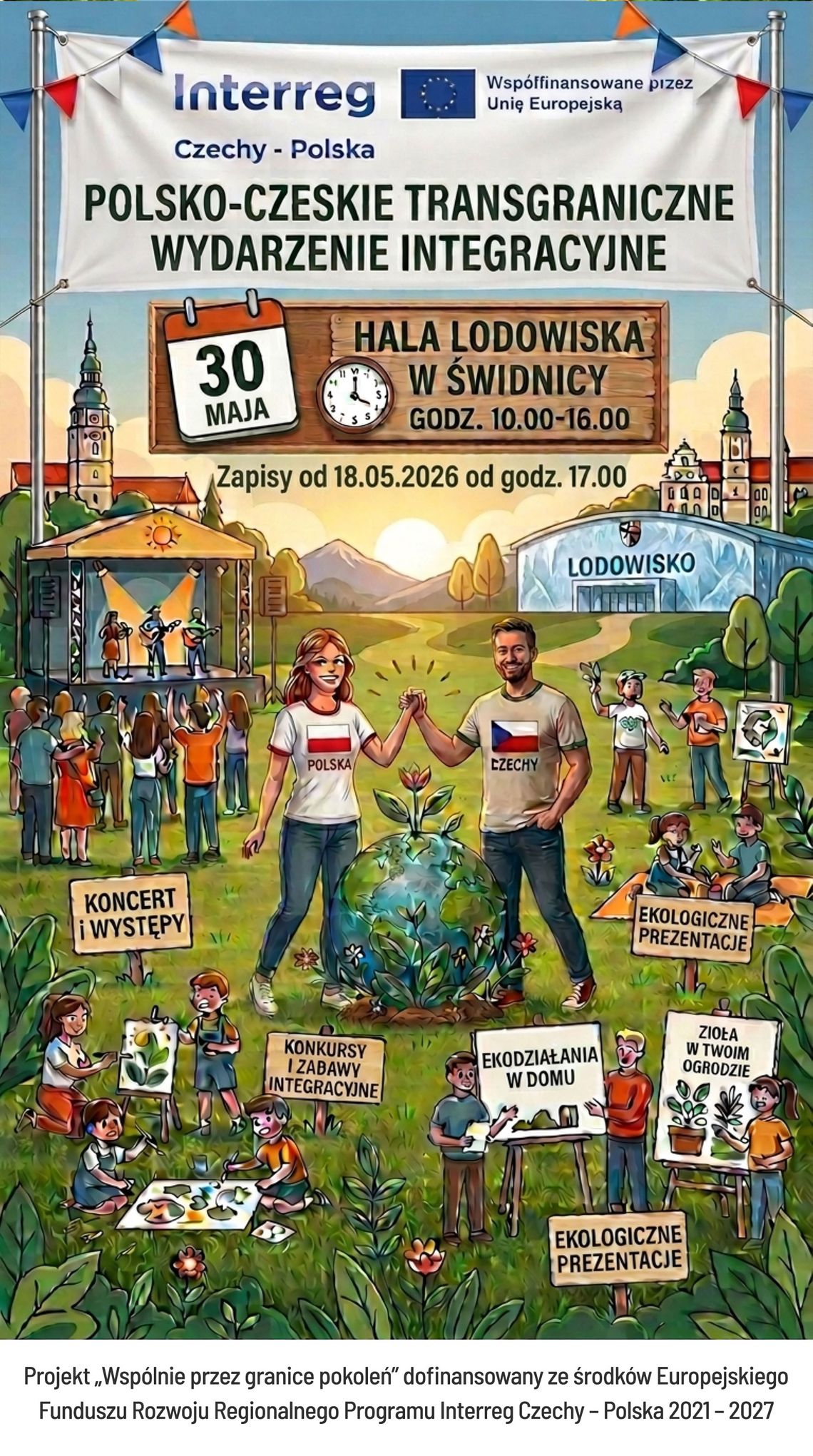 Świdnica połączy pokolenia i granice. Bezpłatne wydarzenie polsko-czeskie już 30 maja Świdnica połączy pokolenia i granice. Bezpłatne wydarzenie polsko-czeskie już 30 maja