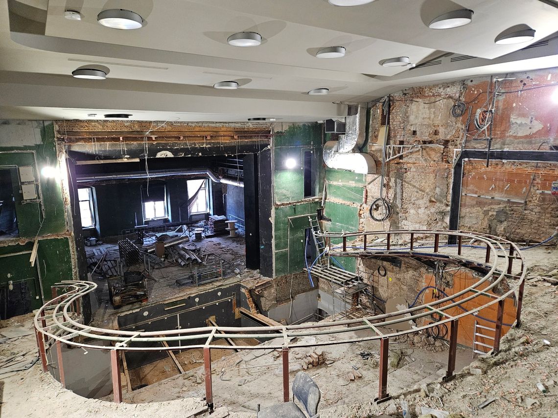 Świdnica: Trwa remont świdnickiego Teatru - kulturalnego serca miasta