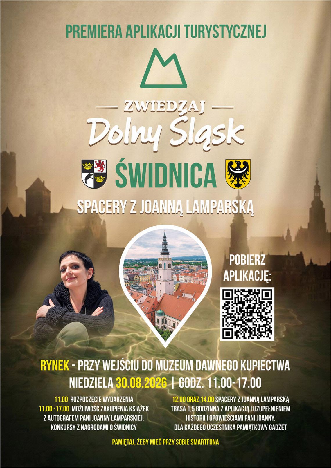 Świdnica w nowym wymiarze. Odkryj historię miasta z aplikacją „Zwiedzaj Dolny Śląsk”
