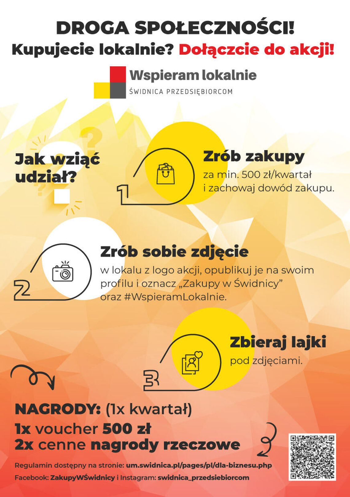 Świdnica zachęca do lokalnych zakupów. Trwa akcja „Wspieram Lokalnie”