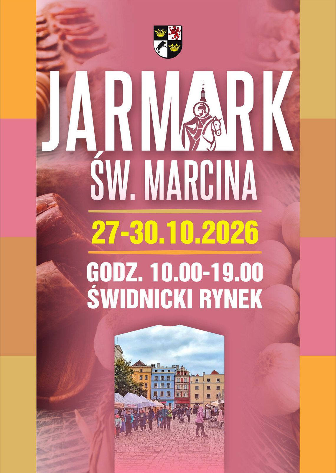 Świdnicki Jarmark św. Marcina. Regionalne smaki i rękodzieło na Rynku Świdnicki Jarmark św. Marcina. Regionalne smaki i rękodzieło na Rynku