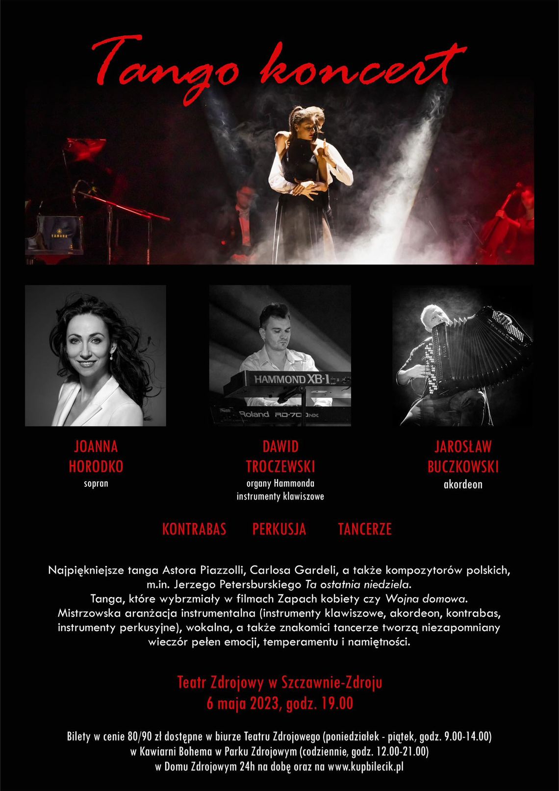 Tango koncert w Szczawnie-Zdroju