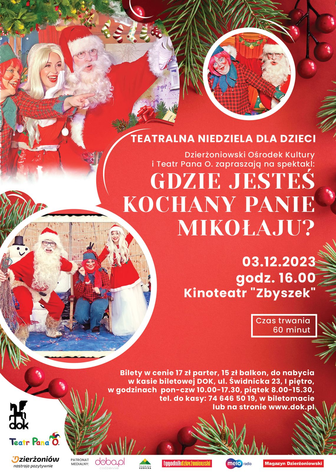 Teatralna niedziela dla dzieci w Dzierżoniowie