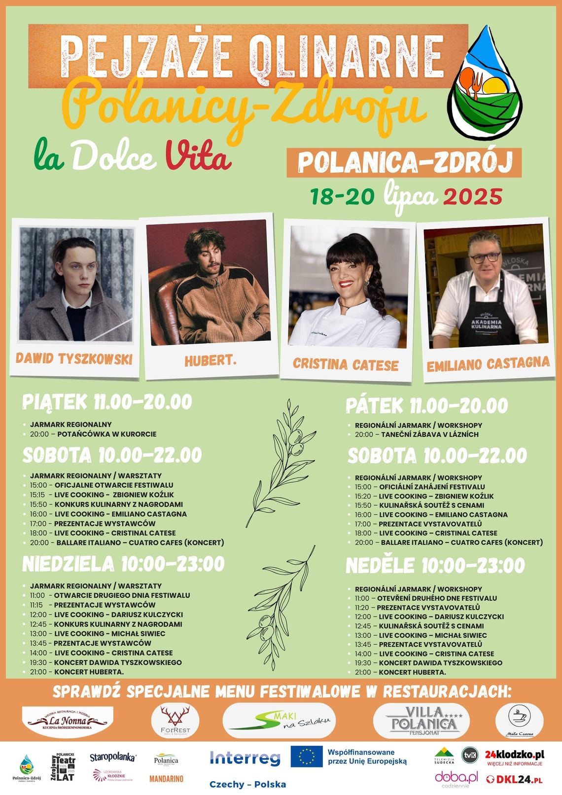 To juz w ten weekend - Pejzaże Qlinarne Polanicy!