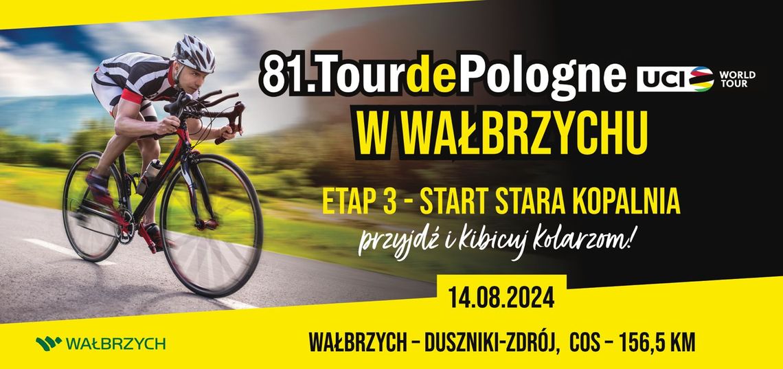 Tour de Pologne ponownie w Wałbrzychu