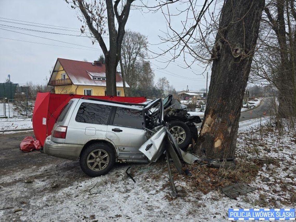 Tragiczny wypadek drogowy w Lubomierzu
