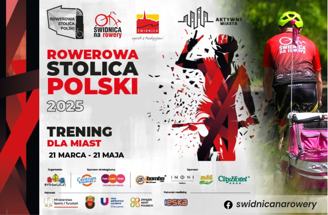 Trening do Rowerowej Stolicy Polski! Świdnica czas start!