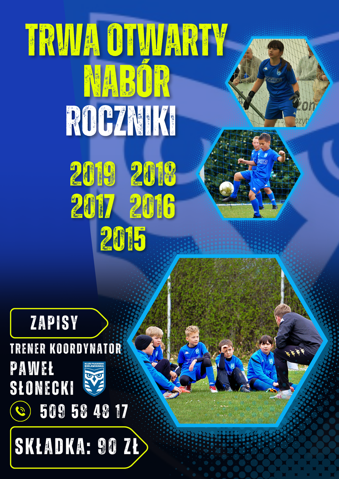 Trwa otwarty nabór do grup dziecięcych Bielawianki!