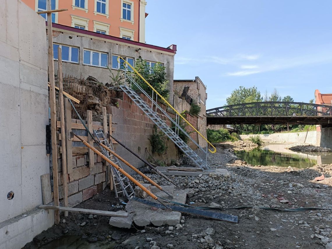 Trwają prace remontowe koryta Nysy