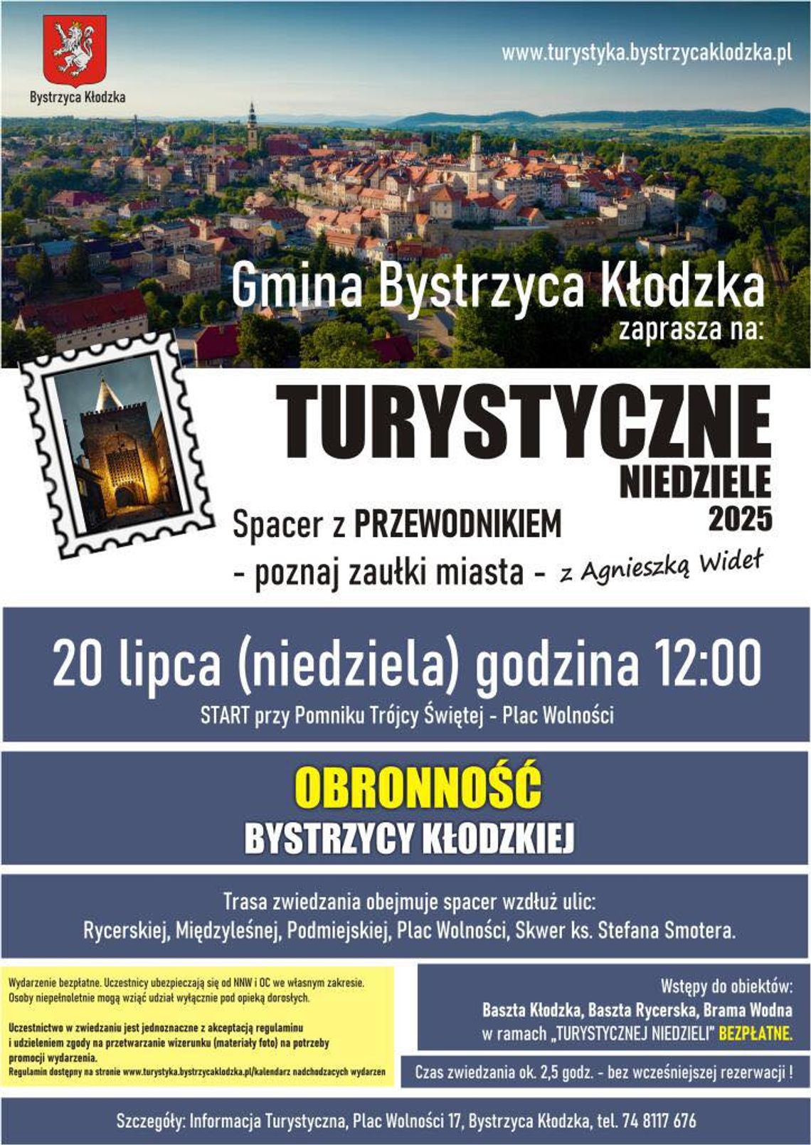 Turystyczne Niedziele w Bystrzycy Kłodzkiej: Spacer z Przewodnikiem już 20 lipca